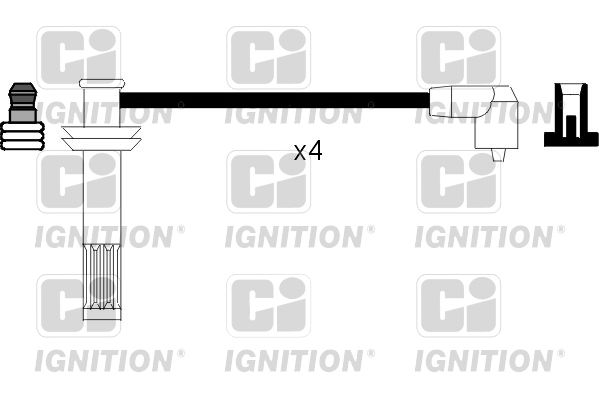 QUINTON HAZELL Комплект проводов зажигания XC845
